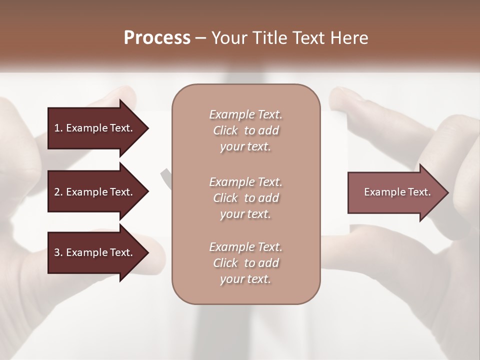 Peaceful Calm Beach PowerPoint Template