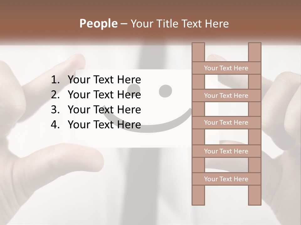 Peaceful Calm Beach PowerPoint Template