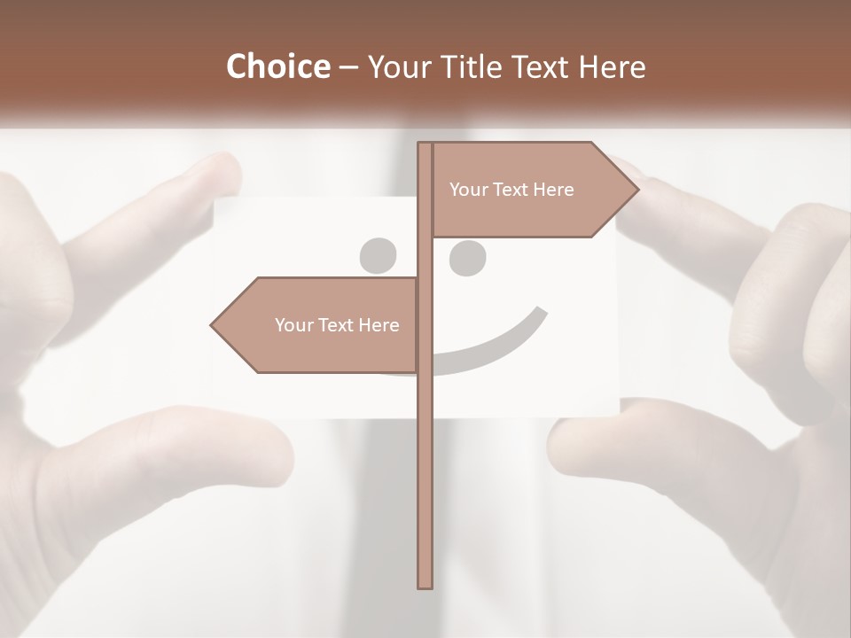 Peaceful Calm Beach PowerPoint Template