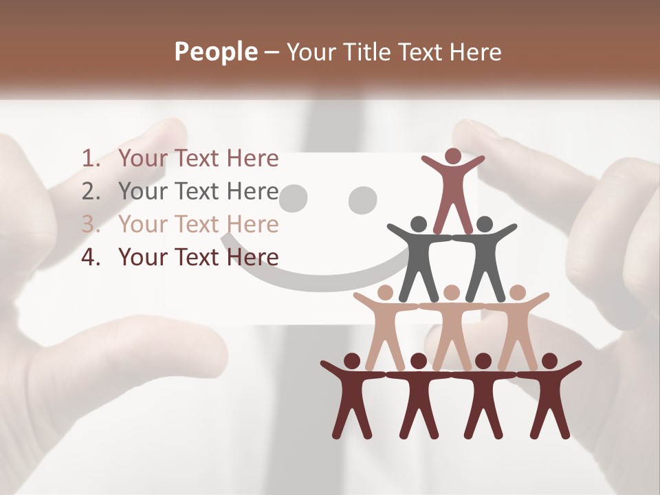 Peaceful Calm Beach PowerPoint Template