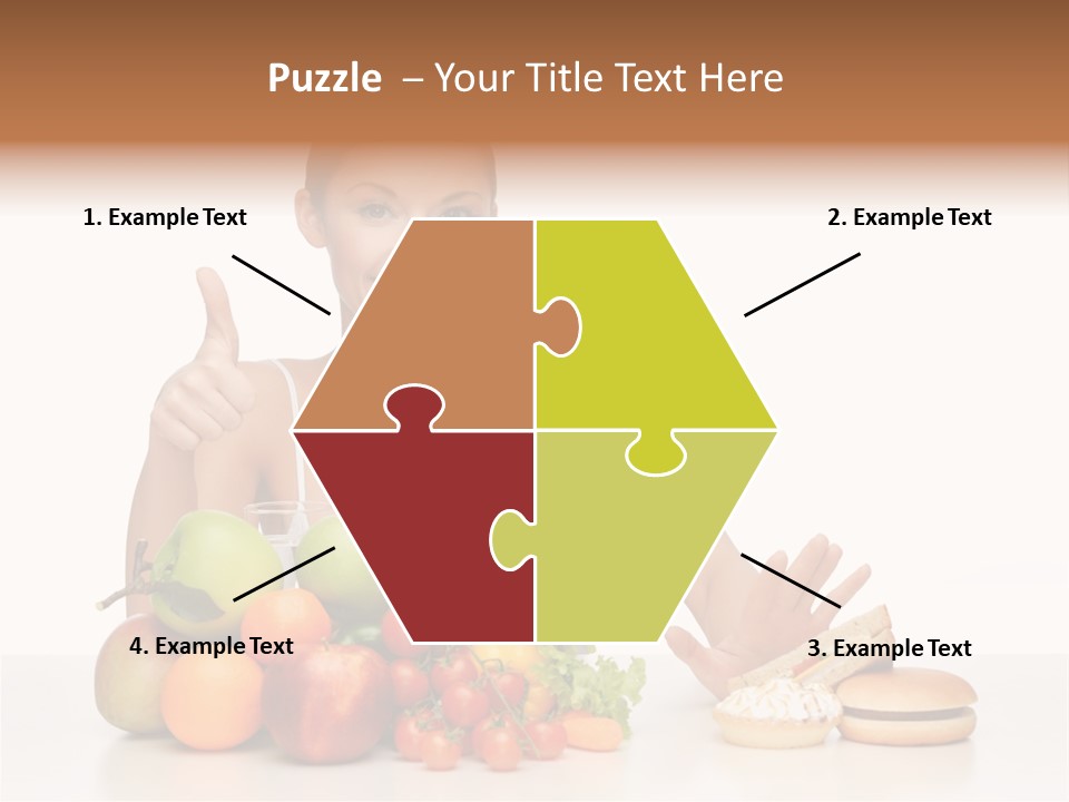 Ocean Standing Sunrise PowerPoint Template