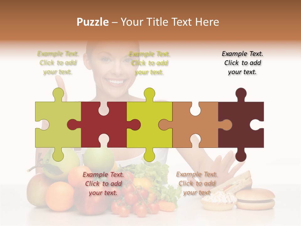 Ocean Standing Sunrise PowerPoint Template