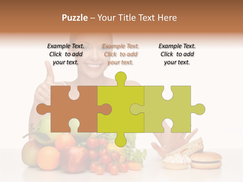 Ocean Standing Sunrise PowerPoint Template