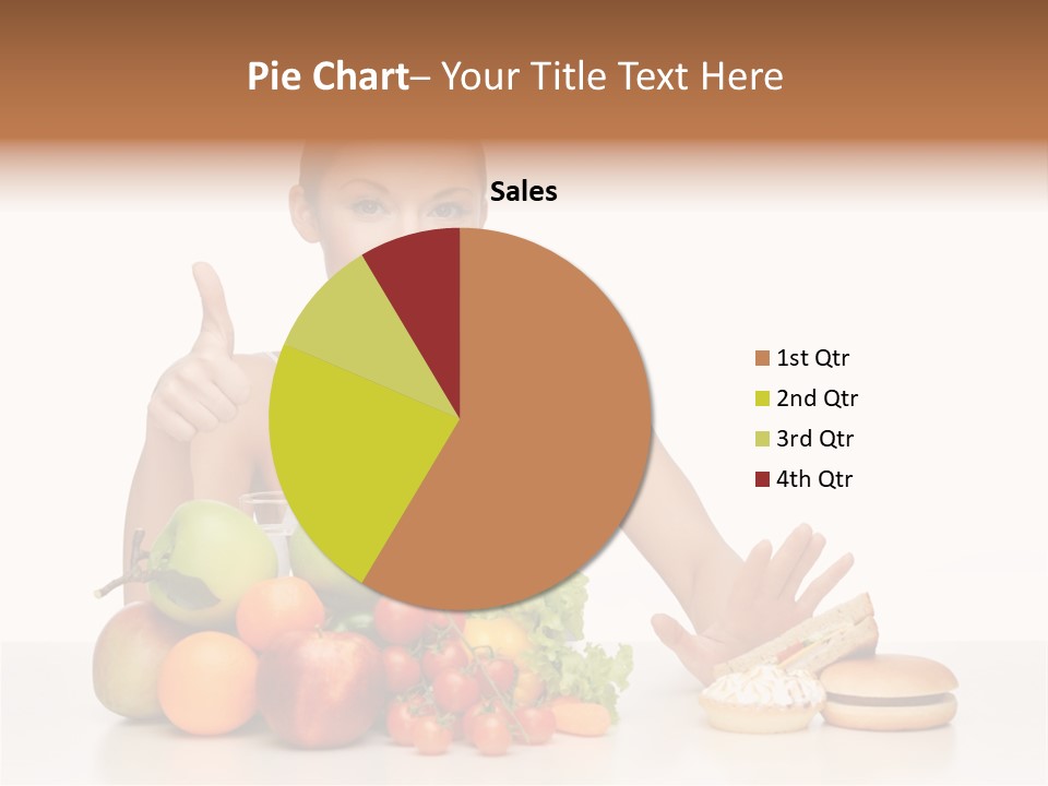 Ocean Standing Sunrise PowerPoint Template