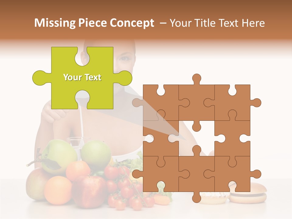 Ocean Standing Sunrise PowerPoint Template