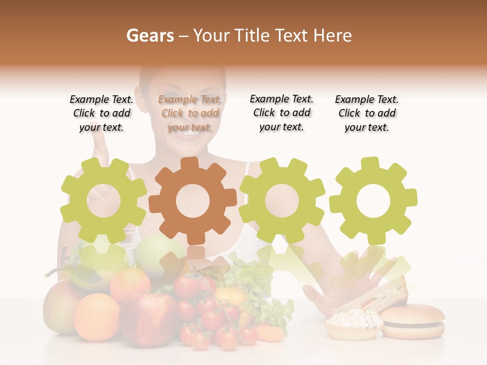 Ocean Standing Sunrise PowerPoint Template