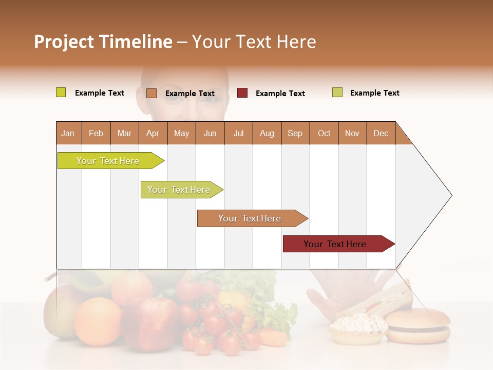 Ocean Standing Sunrise PowerPoint Template