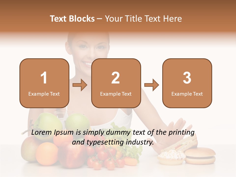 Ocean Standing Sunrise PowerPoint Template