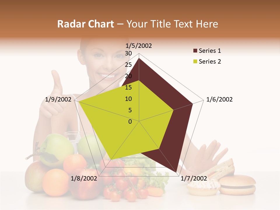 Ocean Standing Sunrise PowerPoint Template