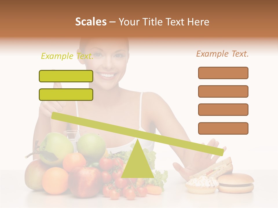 Ocean Standing Sunrise PowerPoint Template