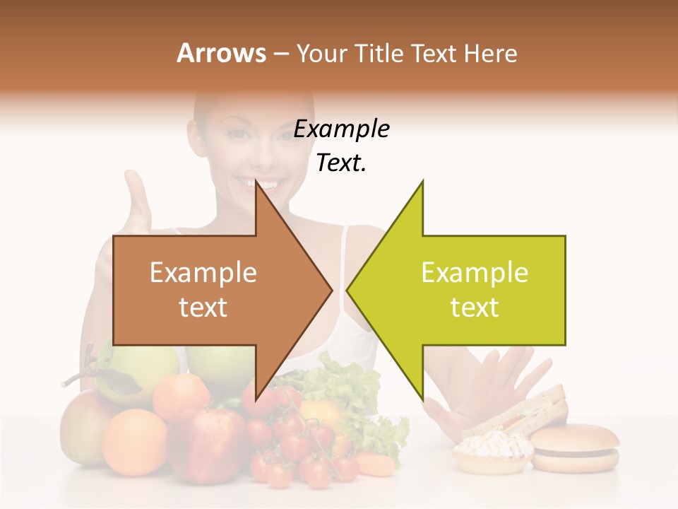 Ocean Standing Sunrise PowerPoint Template