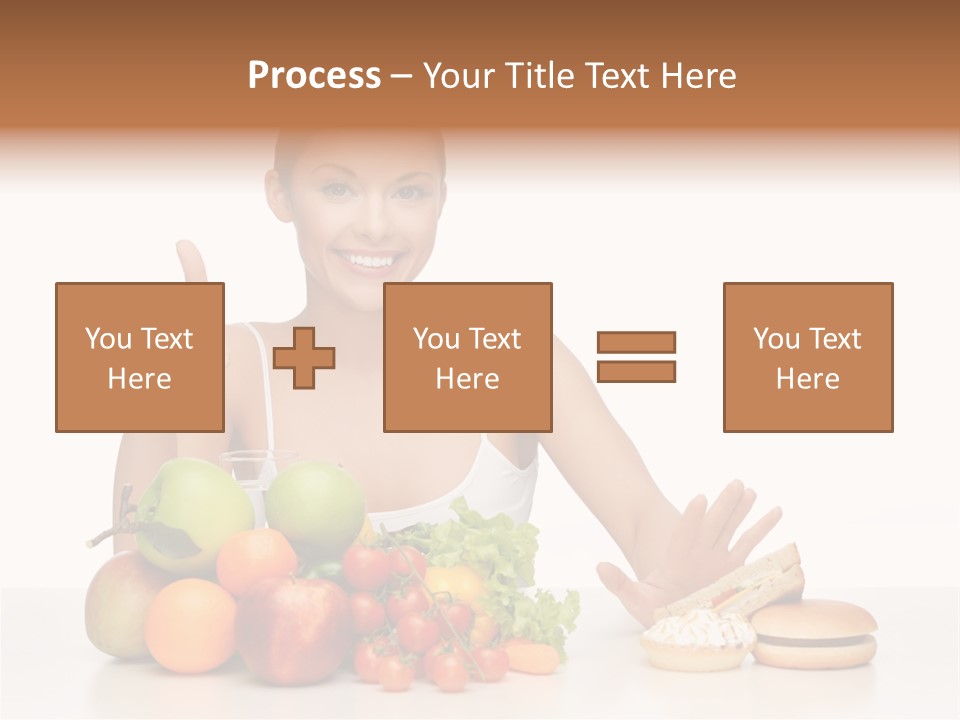 Ocean Standing Sunrise PowerPoint Template