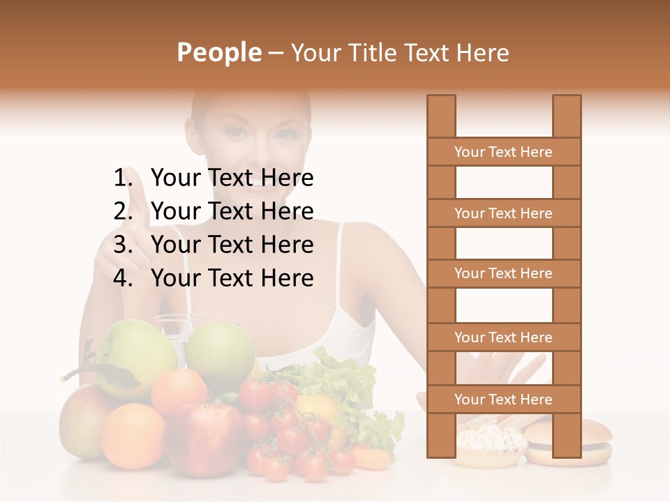 Ocean Standing Sunrise PowerPoint Template