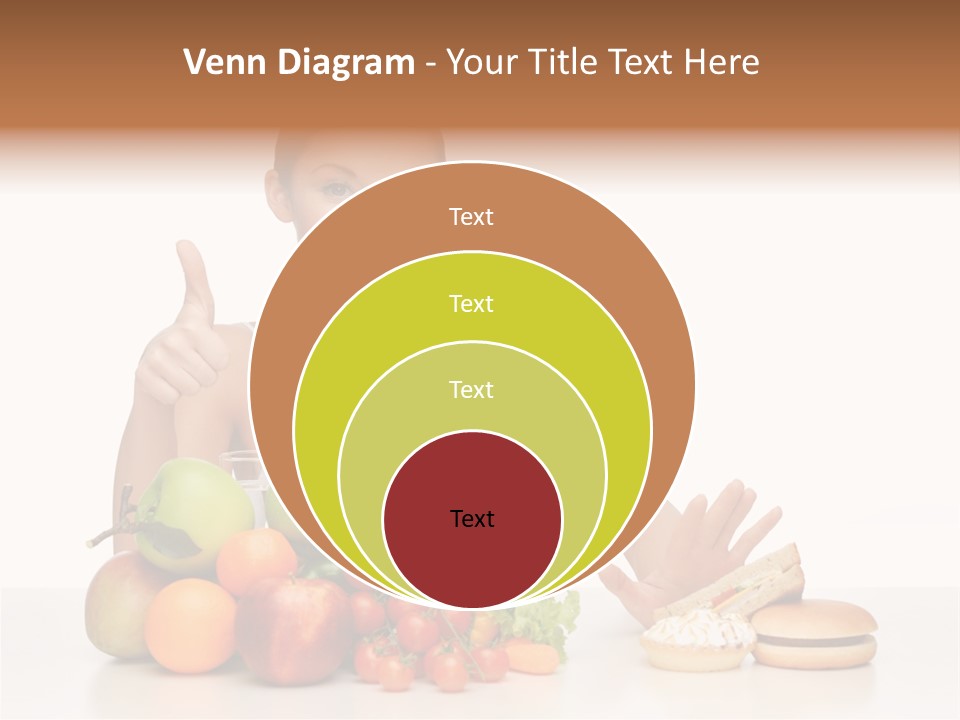 Ocean Standing Sunrise PowerPoint Template