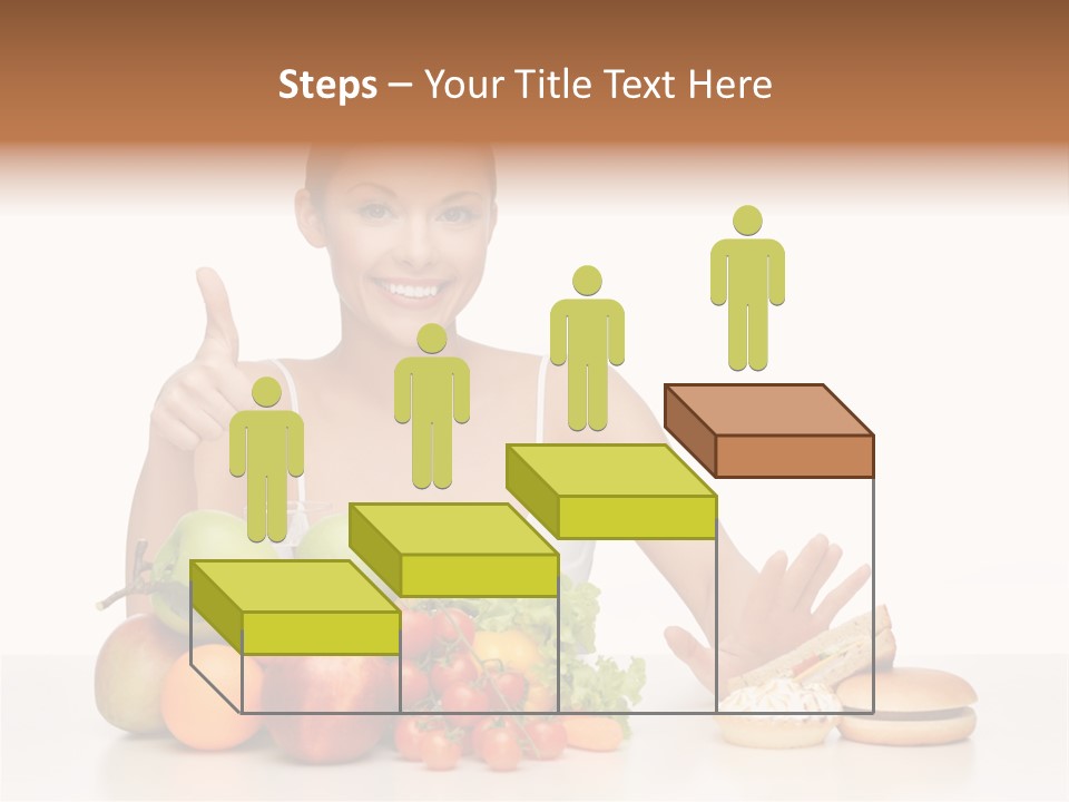 Ocean Standing Sunrise PowerPoint Template