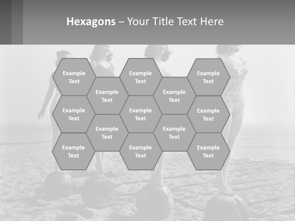 Standing Peaceful Lifestyle PowerPoint Template