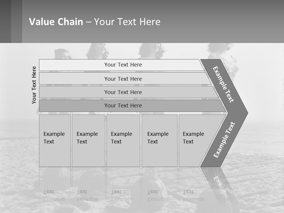 Standing Peaceful Lifestyle PowerPoint Template