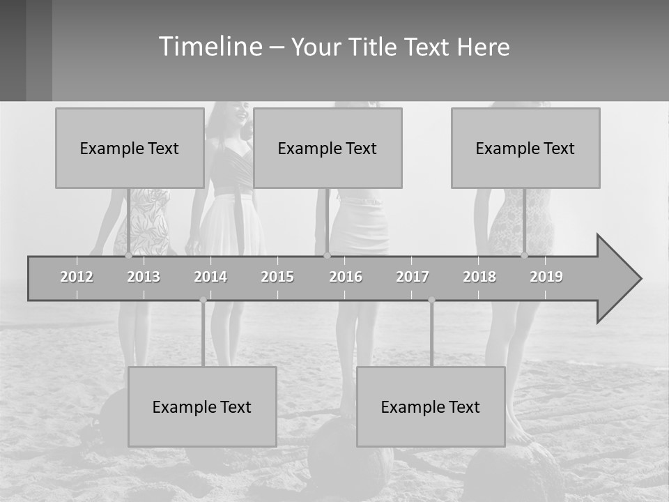 Standing Peaceful Lifestyle PowerPoint Template