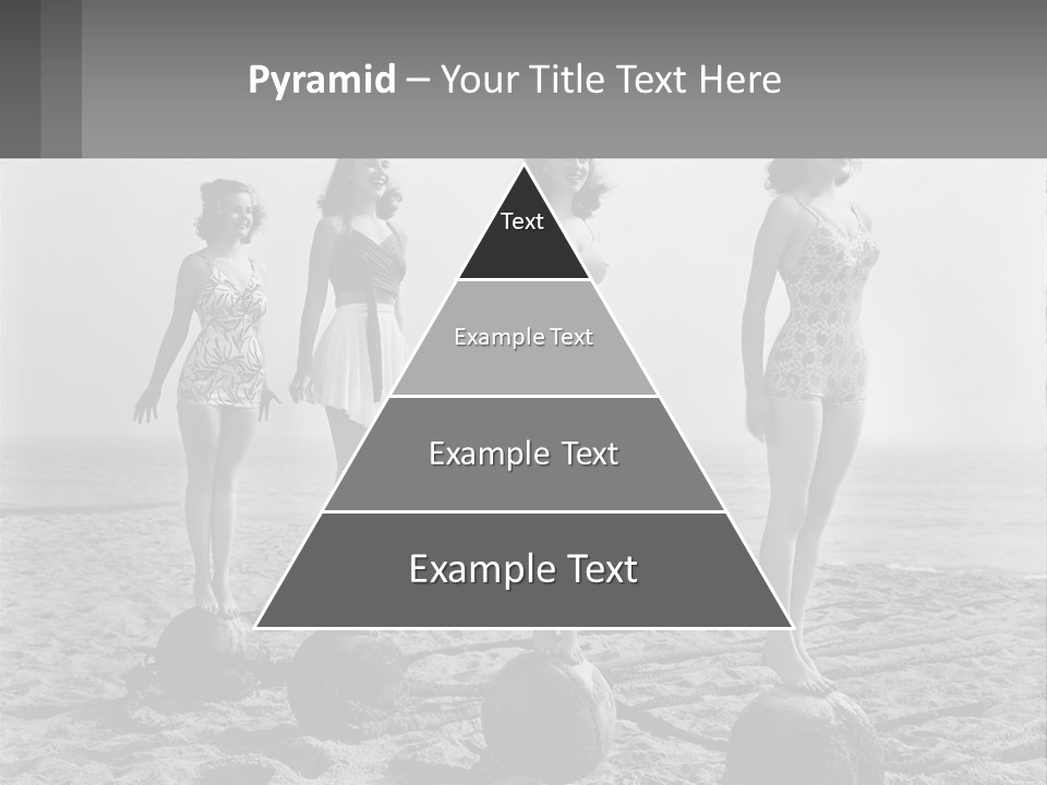 Standing Peaceful Lifestyle PowerPoint Template