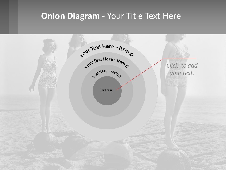 Standing Peaceful Lifestyle PowerPoint Template