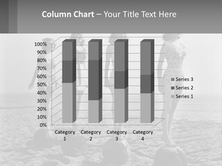 Standing Peaceful Lifestyle PowerPoint Template