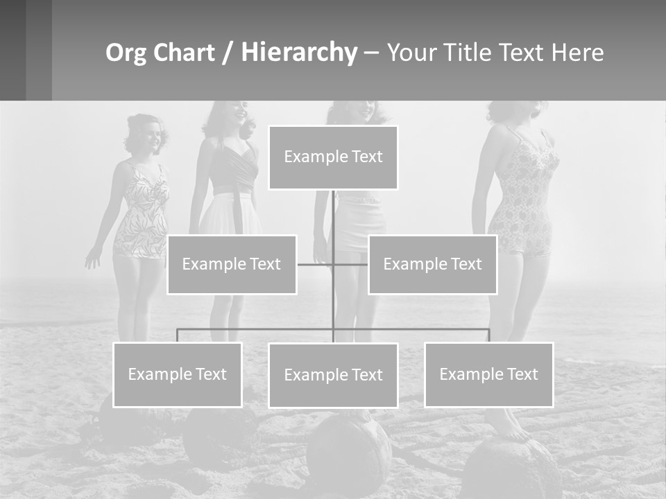 Standing Peaceful Lifestyle PowerPoint Template