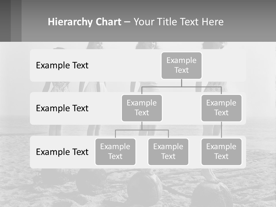Standing Peaceful Lifestyle PowerPoint Template