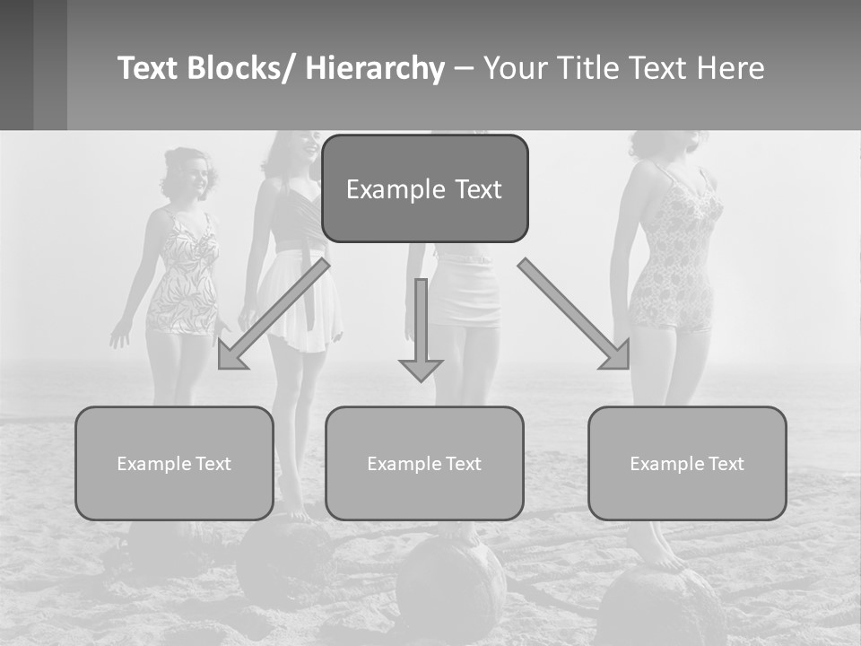 Standing Peaceful Lifestyle PowerPoint Template