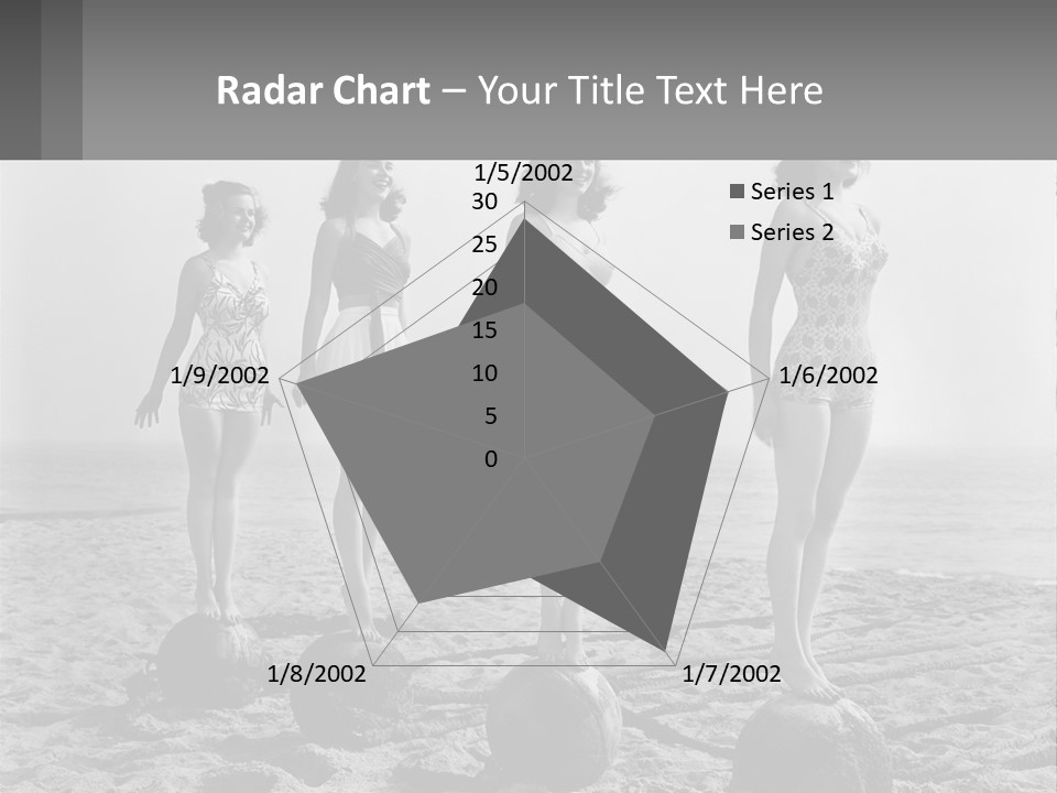 Standing Peaceful Lifestyle PowerPoint Template