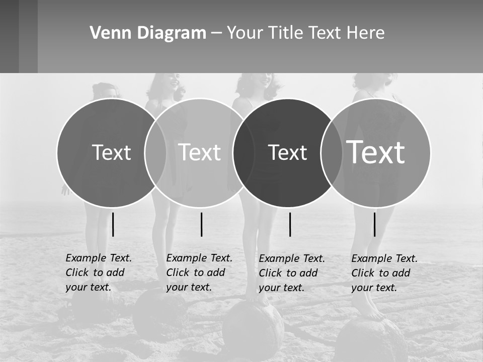 Standing Peaceful Lifestyle PowerPoint Template