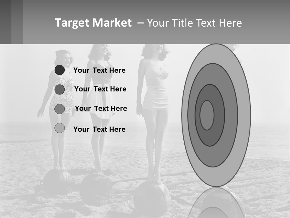 Standing Peaceful Lifestyle PowerPoint Template