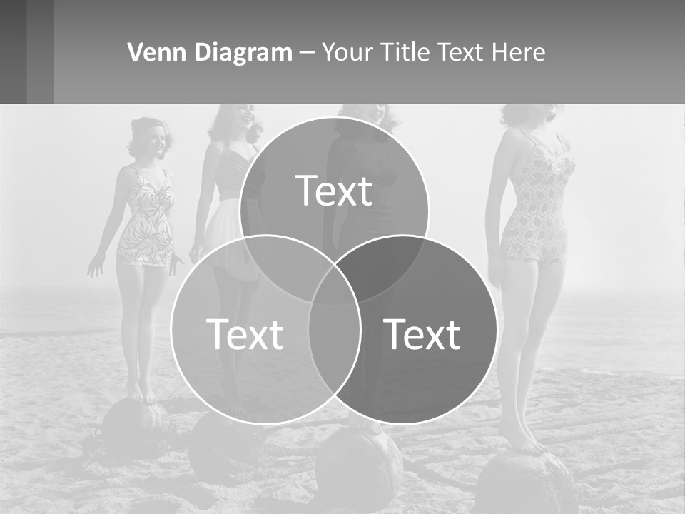 Standing Peaceful Lifestyle PowerPoint Template