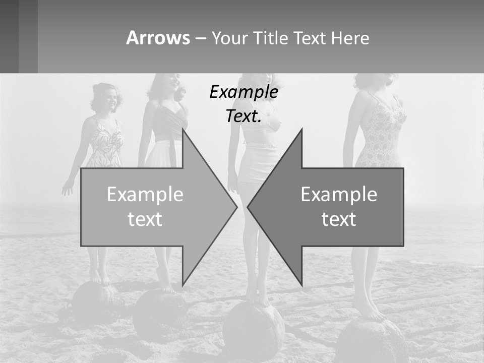 Standing Peaceful Lifestyle PowerPoint Template