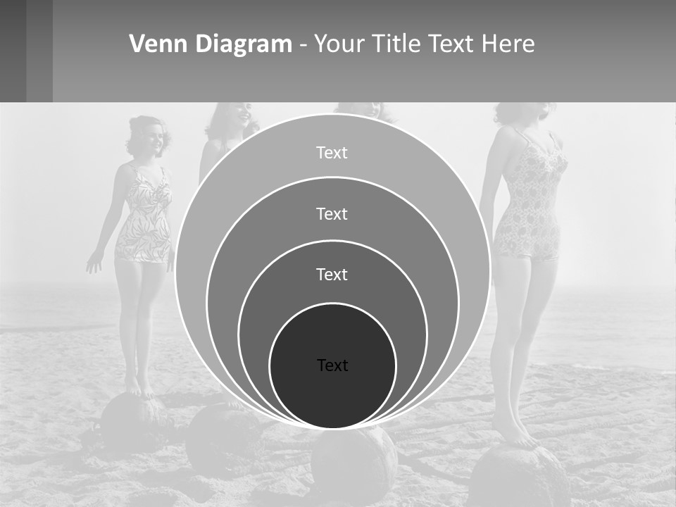 Standing Peaceful Lifestyle PowerPoint Template