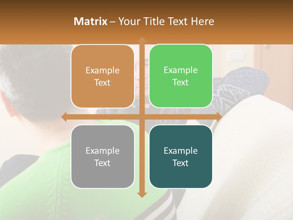 Woman Elderly Retirement PowerPoint Template