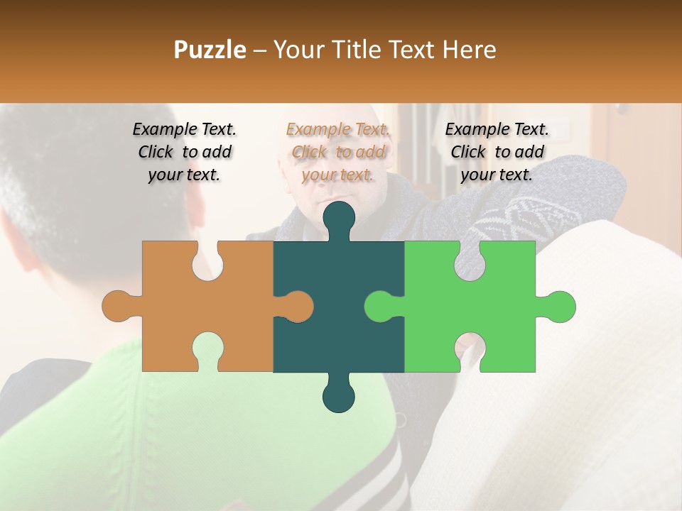 Woman Elderly Retirement PowerPoint Template