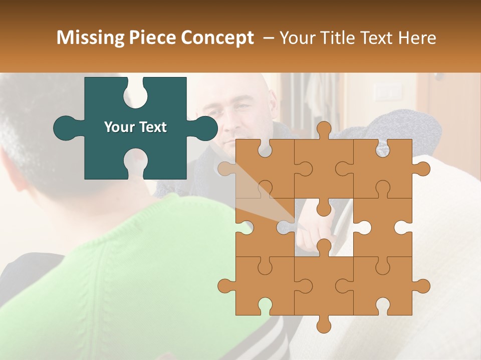 Woman Elderly Retirement PowerPoint Template