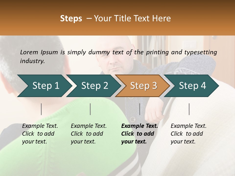 Woman Elderly Retirement PowerPoint Template