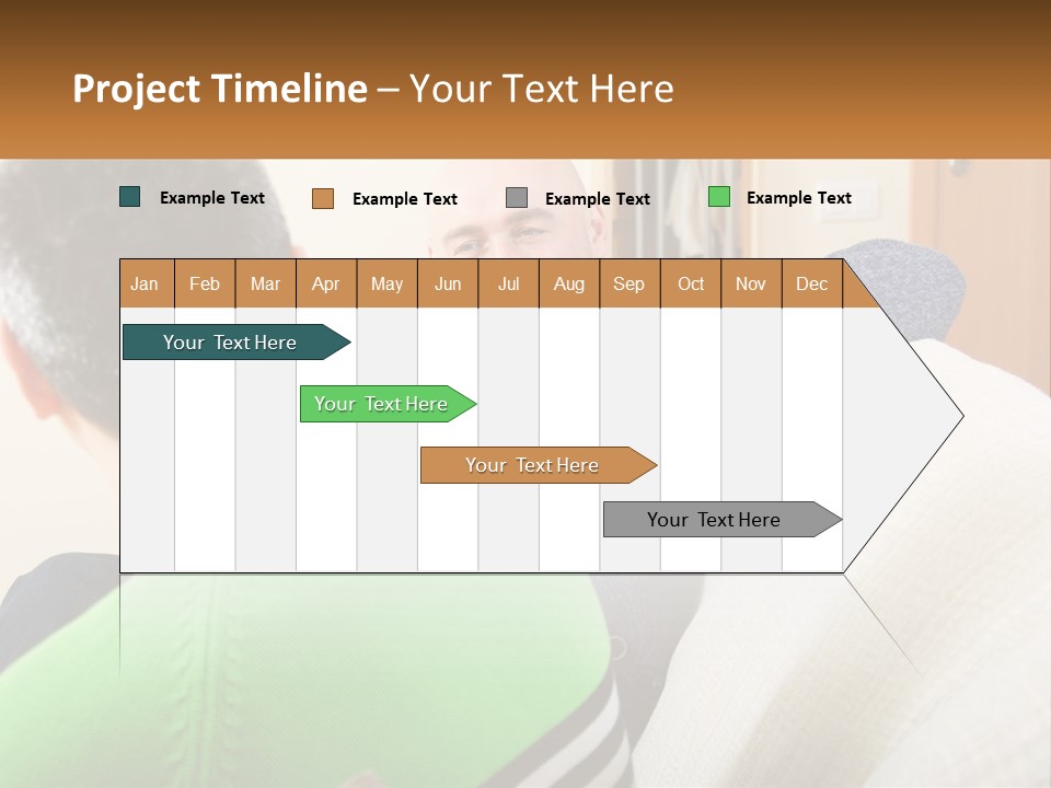 Woman Elderly Retirement PowerPoint Template