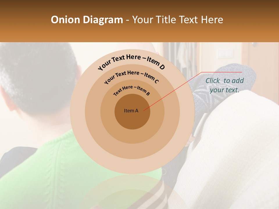 Woman Elderly Retirement PowerPoint Template