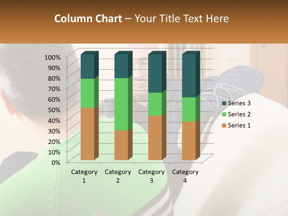 Woman Elderly Retirement PowerPoint Template