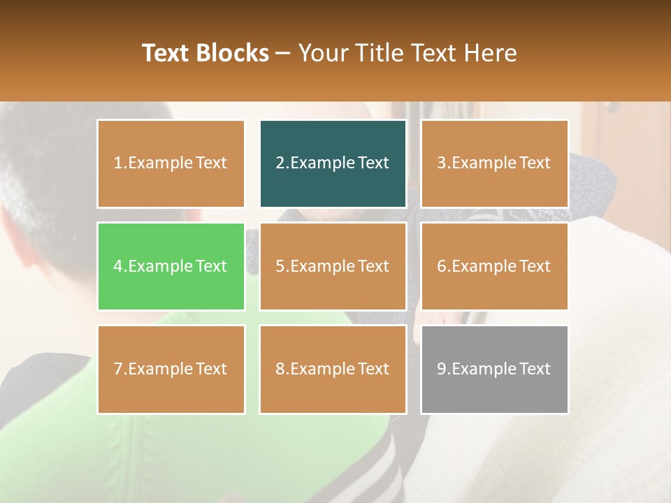 Woman Elderly Retirement PowerPoint Template