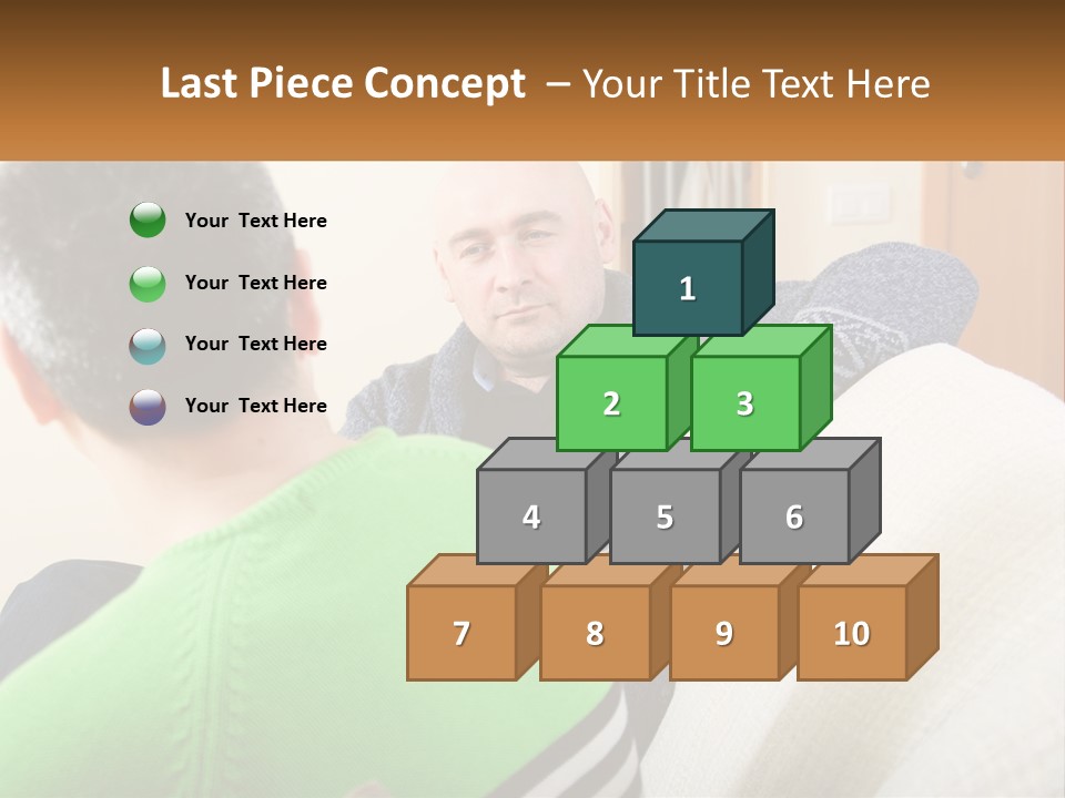 Woman Elderly Retirement PowerPoint Template