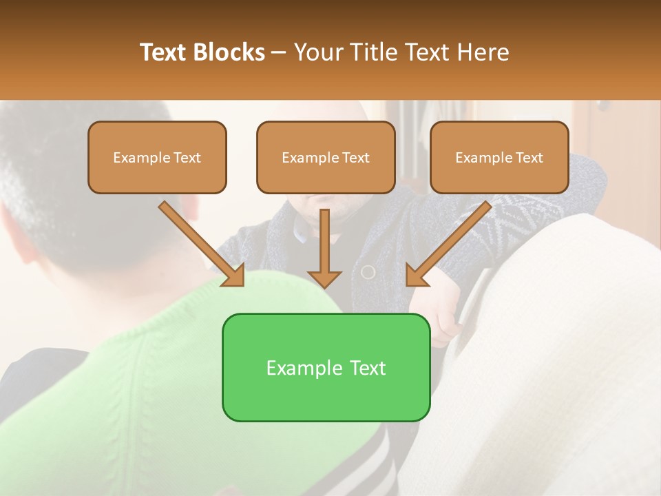 Woman Elderly Retirement PowerPoint Template
