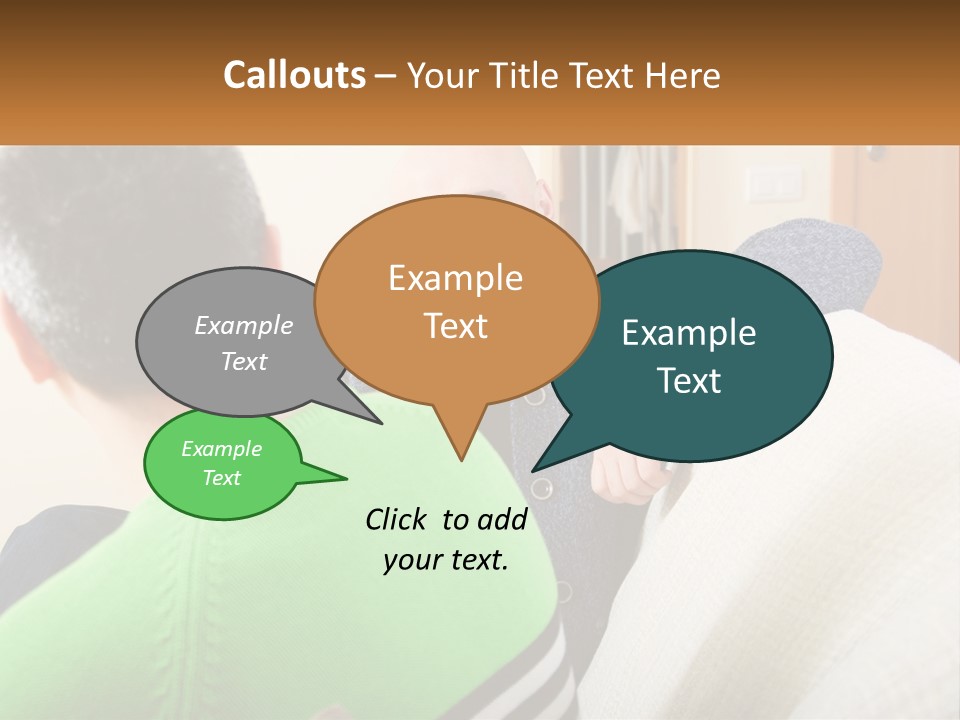 Woman Elderly Retirement PowerPoint Template