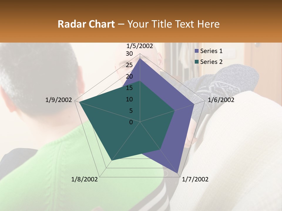 Woman Elderly Retirement PowerPoint Template
