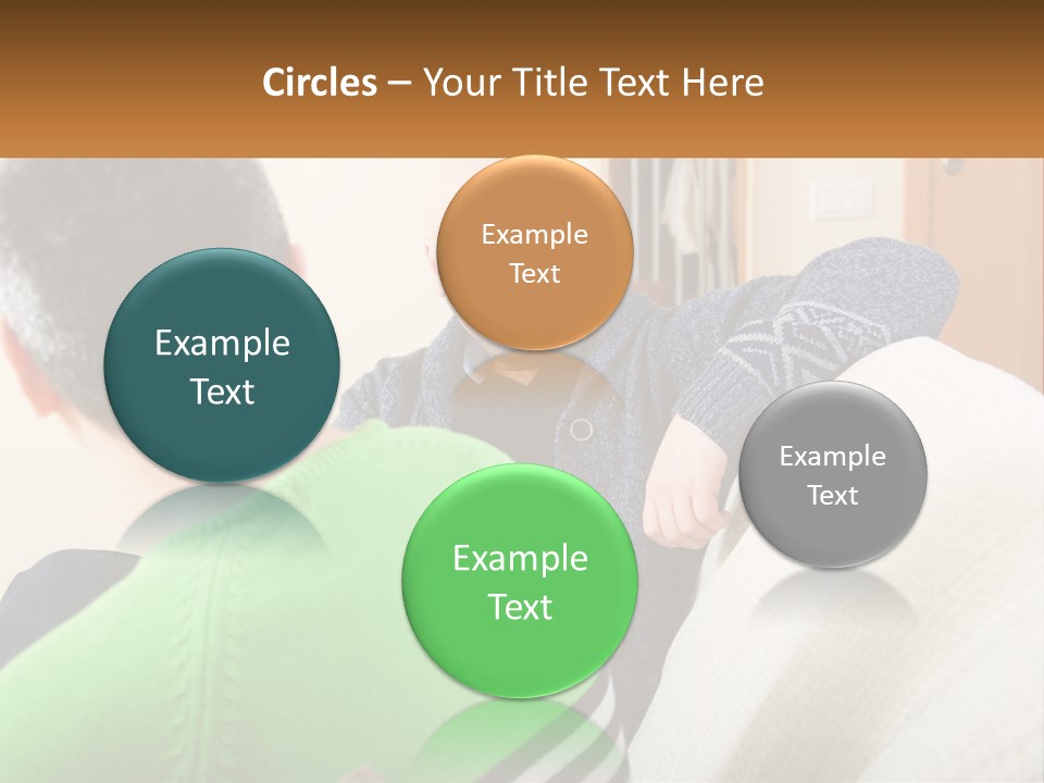 Woman Elderly Retirement PowerPoint Template