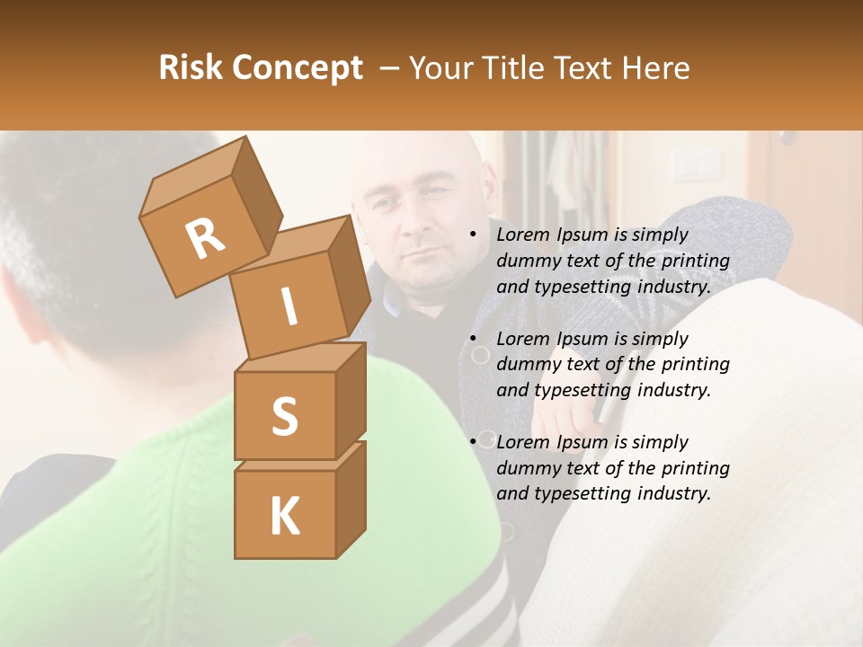 Woman Elderly Retirement PowerPoint Template