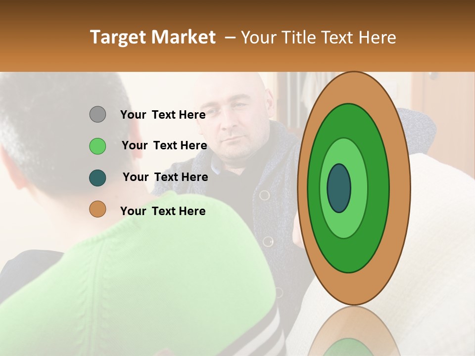 Woman Elderly Retirement PowerPoint Template