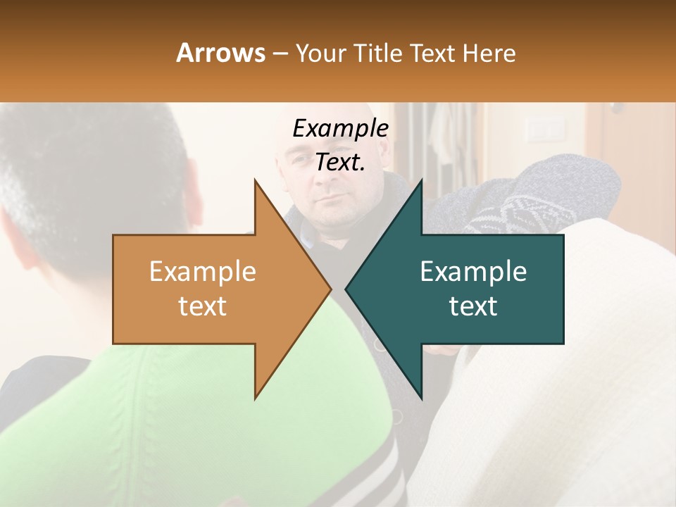 Woman Elderly Retirement PowerPoint Template